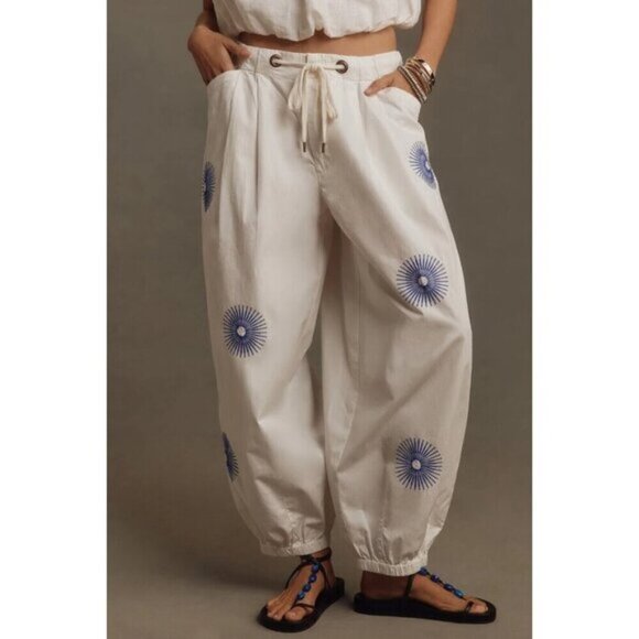 Pilcro The Slacker Embroidered Parachute Pants 3X - Picture 1 of 2